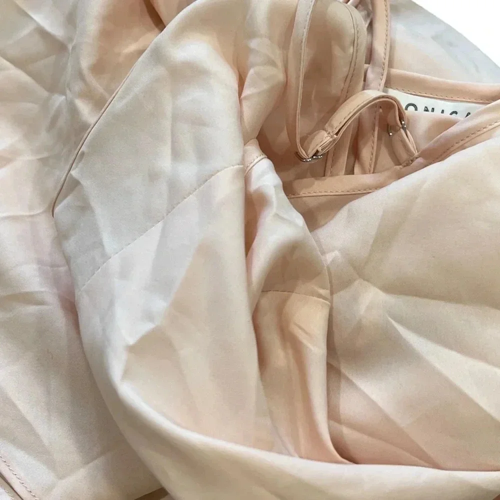 Veronica Beard Blush Pink Mini Night Slip Dress M